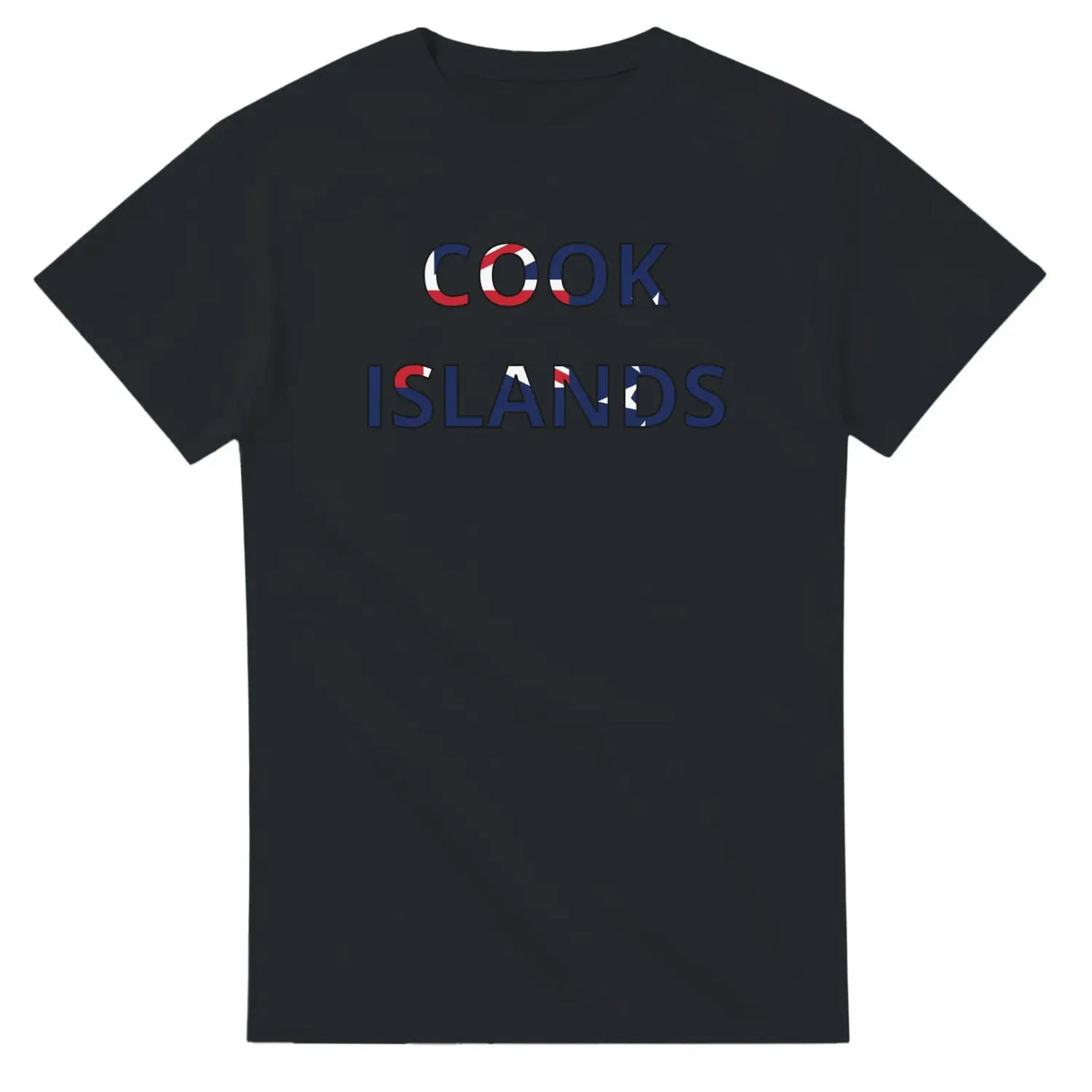 T-shirt drapeau îles cook - pixelforma