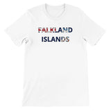 T-shirt drapeau îles malouines - pixelforma