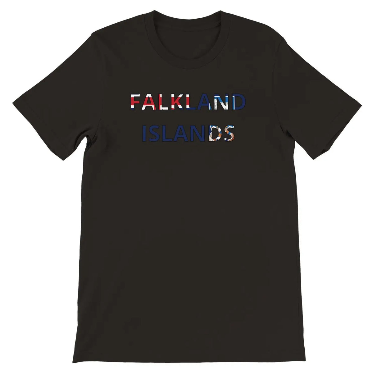 T-shirt drapeau îles malouines - pixelforma