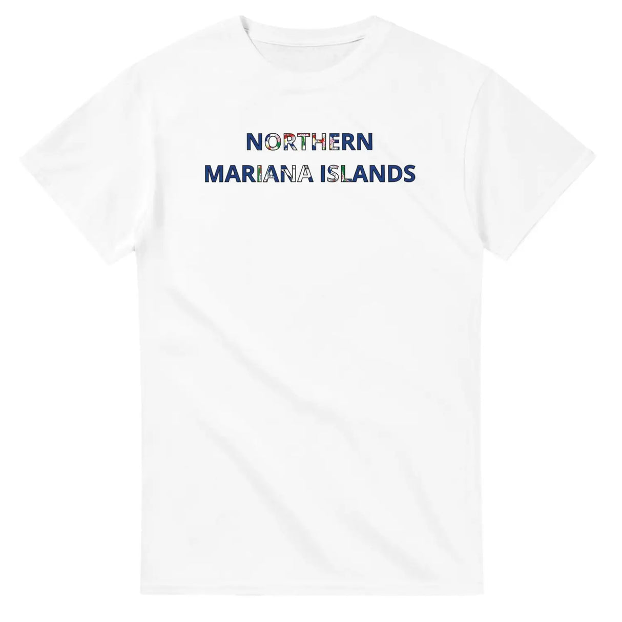 T-shirt drapeau îles mariannes du nord - pixelforma