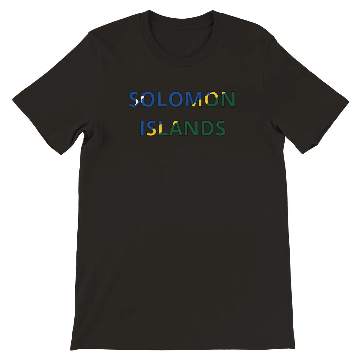 T-shirt drapeau îles salomon - pixelforma