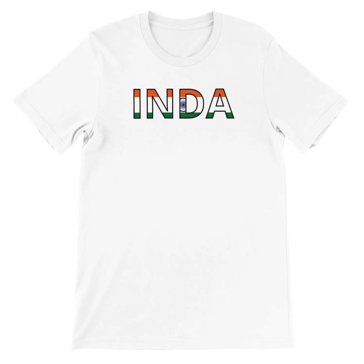 T-shirt drapeau inde - pixelforma