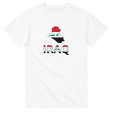 T-shirt drapeau irak carte - pixelforma