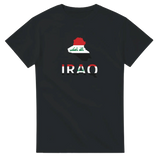 T-shirt drapeau irak carte - pixelforma