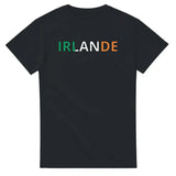 T-shirt drapeau irlande en écriture - pixelforma