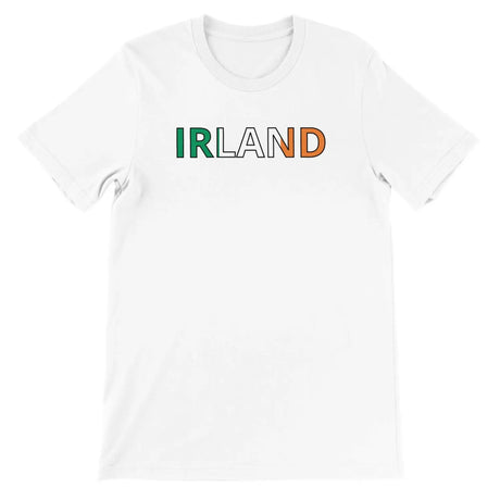 T-shirt drapeau irlande - pixelforma