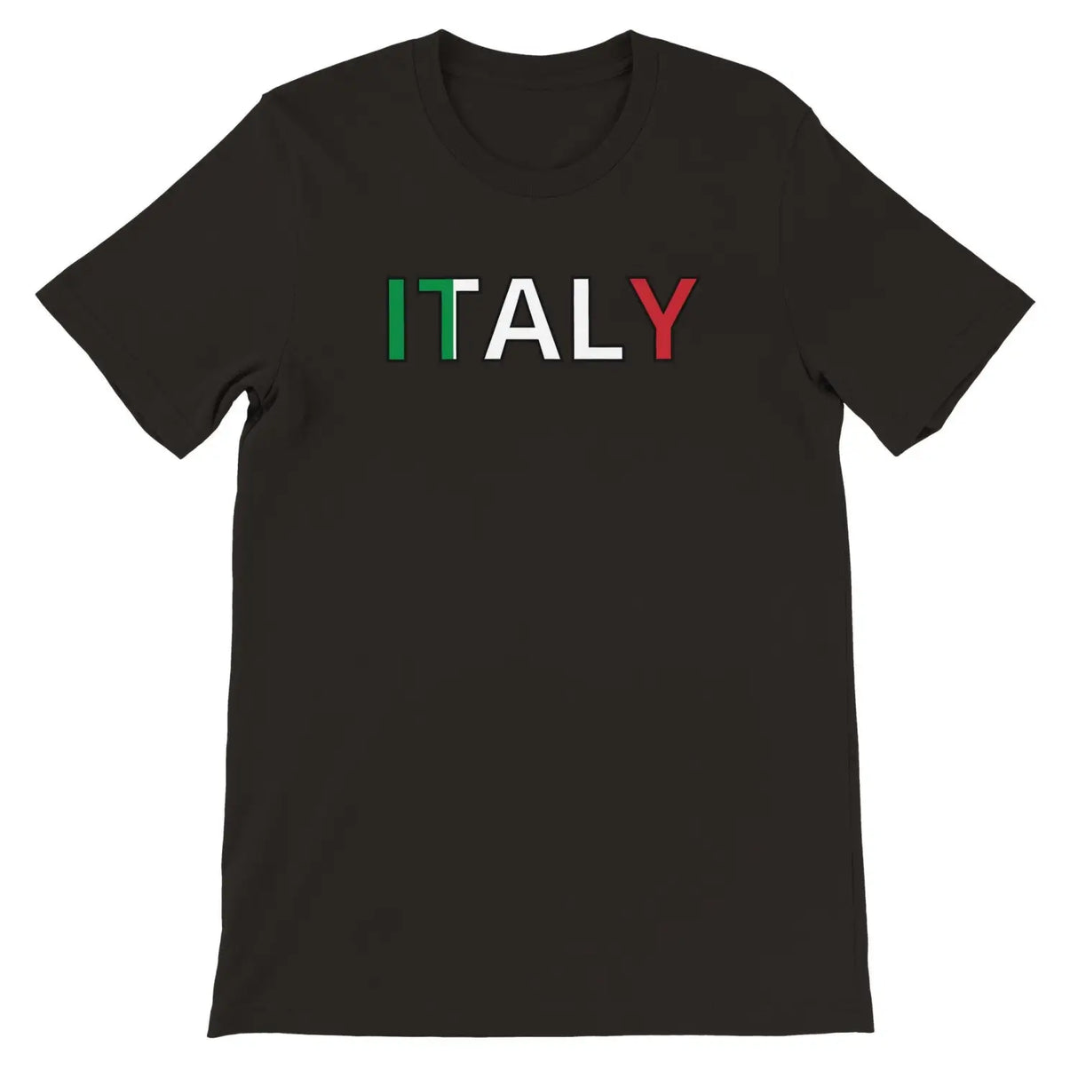 T-shirt drapeau italie - pixelforma