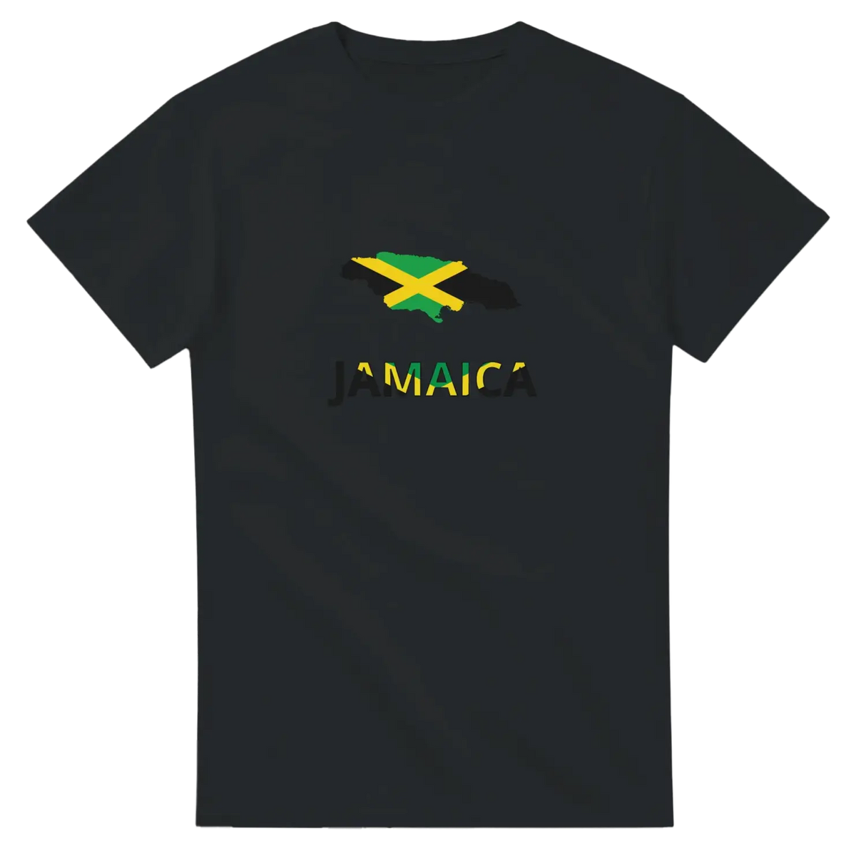 T-shirt drapeau jamaïque carte - pixelforma