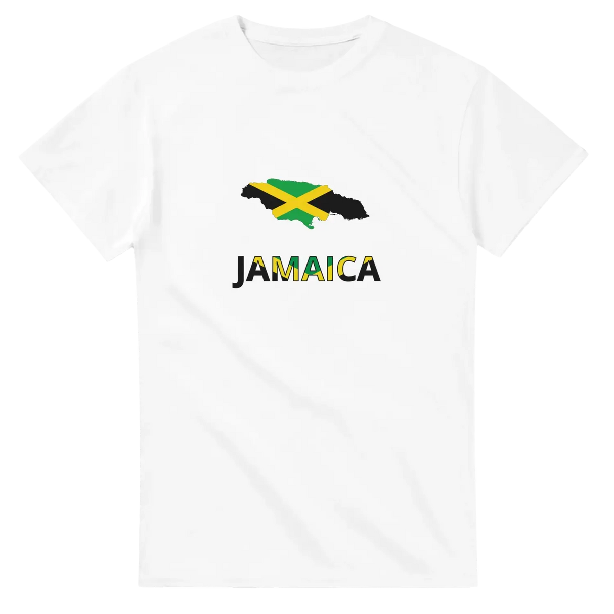 T-shirt drapeau jamaïque carte - pixelforma