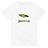 T-shirt drapeau jamaïque carte - pixelforma