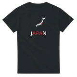 T-shirt drapeau japon carte - pixelforma