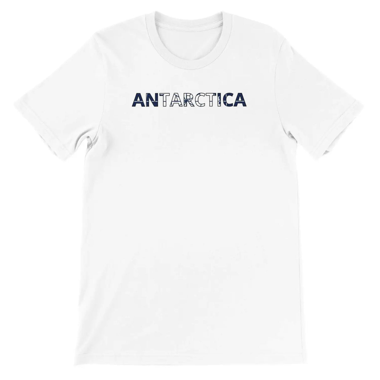 T-shirt drapeau l’antarctique - pixelforma