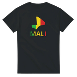 T-shirt drapeau mali en carte - pixelforma