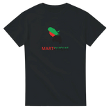 T-shirt drapeau martinique en carte - pixelforma