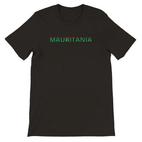 T-shirt drapeau mauritanie - pixelforma