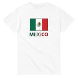 T-shirt drapeau mexique texte - pixelforma