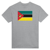 T-shirt drapeau mozambique coton mélangé brodé manches longues