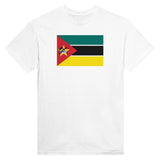 T-shirt drapeau mozambique coton mélangé brodé manches longues
