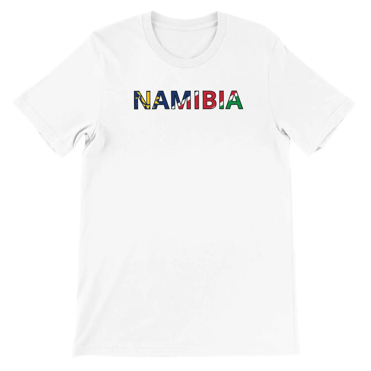 T-shirt drapeau namibie - pixelforma