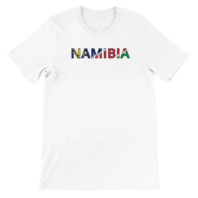 T-shirt drapeau namibie - pixelforma