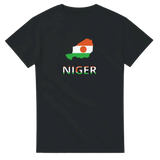 T-shirt drapeau niger en carte - pixelforma