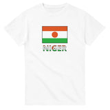 T-shirt drapeau niger en texte - pixelforma