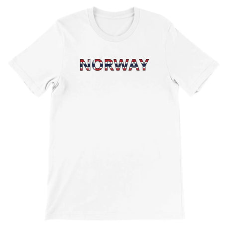 T-shirt drapeau norvège - pixelforma