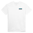 T-shirt drapeau ouzbékistan coton mélangé broderie couleur