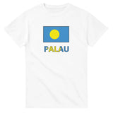 T-shirt drapeau palaos texte - pixelforma