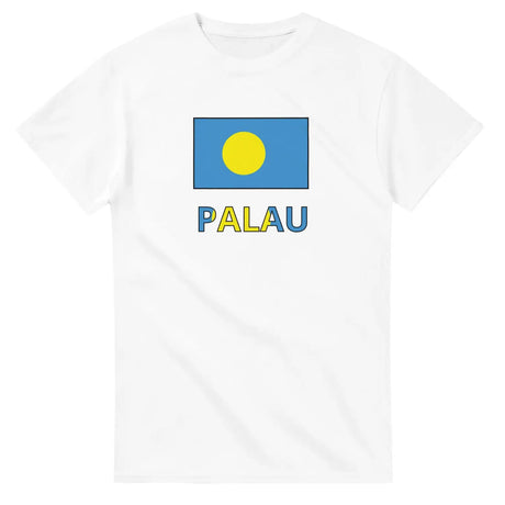 T-shirt drapeau palaos texte - pixelforma