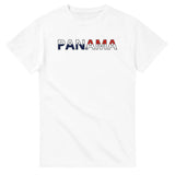 T-shirt drapeau panama en écriture - pixelforma