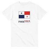 T-shirt drapeau panama en texte - pixelforma