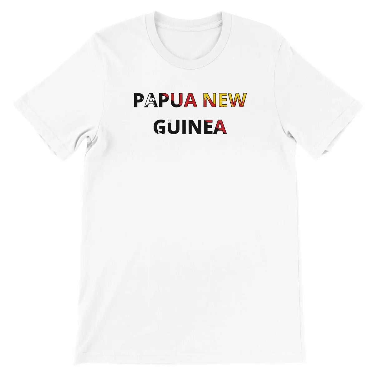 T-shirt drapeau papouasie-nouvelle-guinée - pixelforma