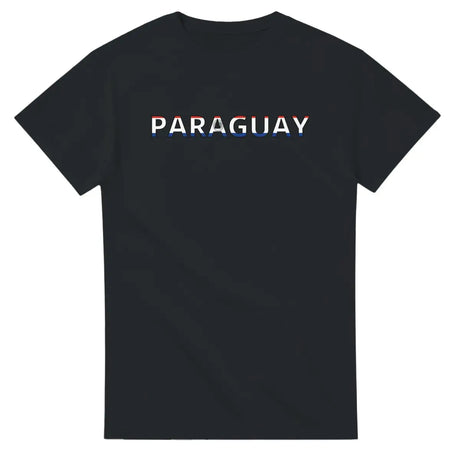 T-shirt Drapeau Paraguay en écriture - Pixelforma 