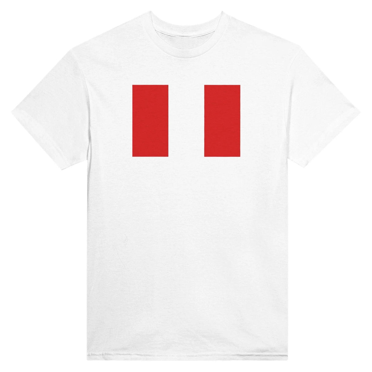T-shirt drapeau pérou coton mélangé brodé manches longues