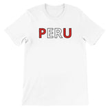 T-shirt drapeau pérou - pixelforma