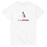 T-shirt drapeau philippines en carte - pixelforma