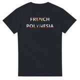 T-shirt drapeau polynésie française - pixelforma