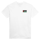 T-shirt drapeau république arabe sahraouie broderie coton