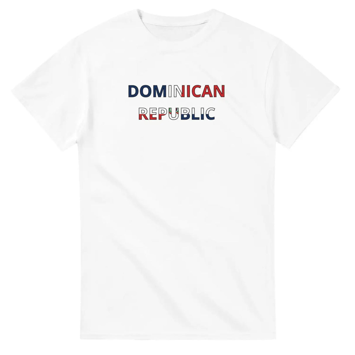 T-shirt drapeau république dominicaine - pixelforma