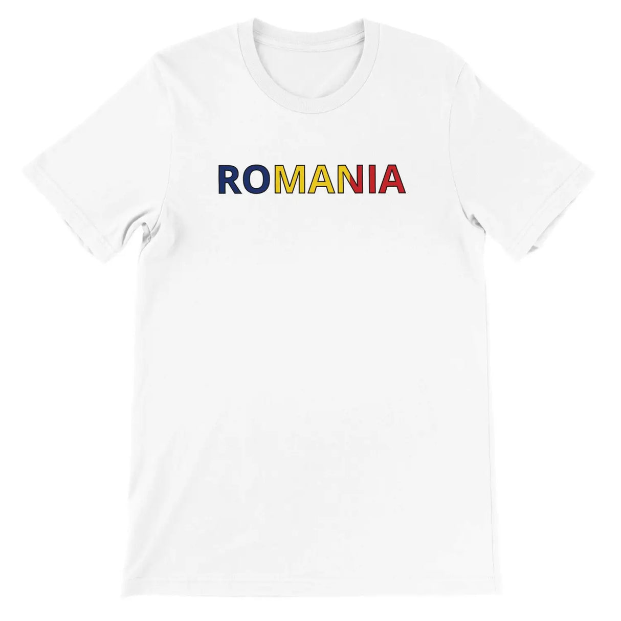 T-shirt drapeau roumanie - pixelforma