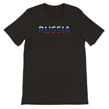 T-shirt drapeau russie - pixelforma