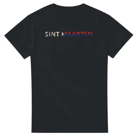 T-shirt T-shirt Drapeau Saint-Martin - Pixelforma 