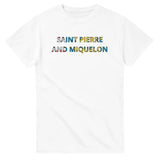 T-shirt Drapeau Saint-Pierre-et-Miquelon - Pixelforma 