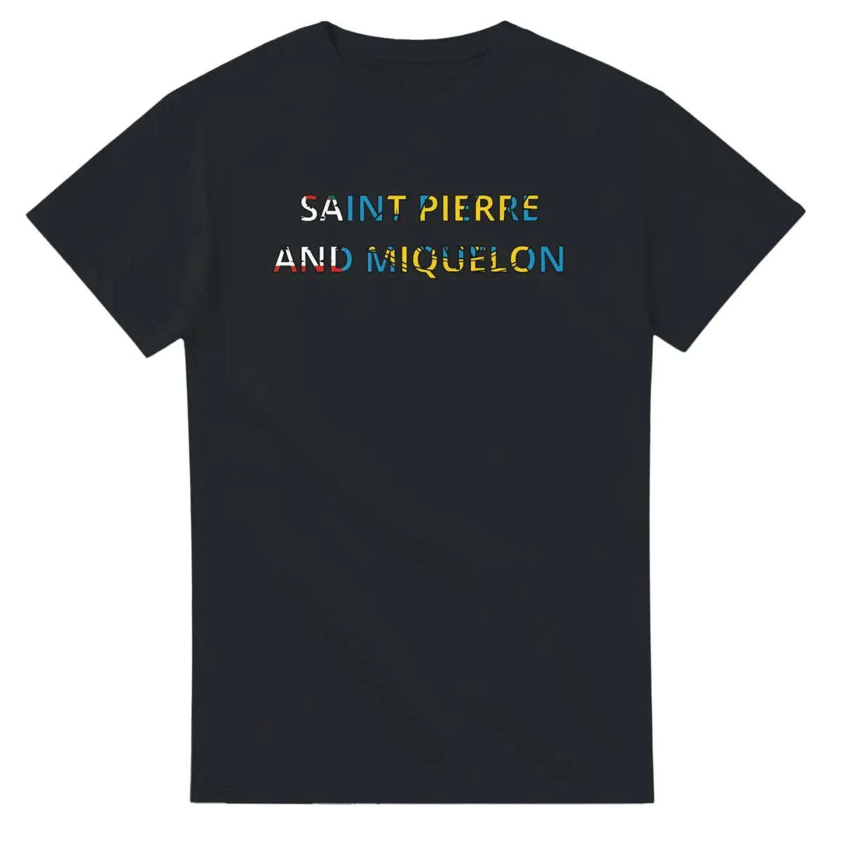 T-shirt Drapeau Saint-Pierre-et-Miquelon - Pixelforma 