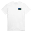 T-shirt drapeau salomon broderie couleur coton épais