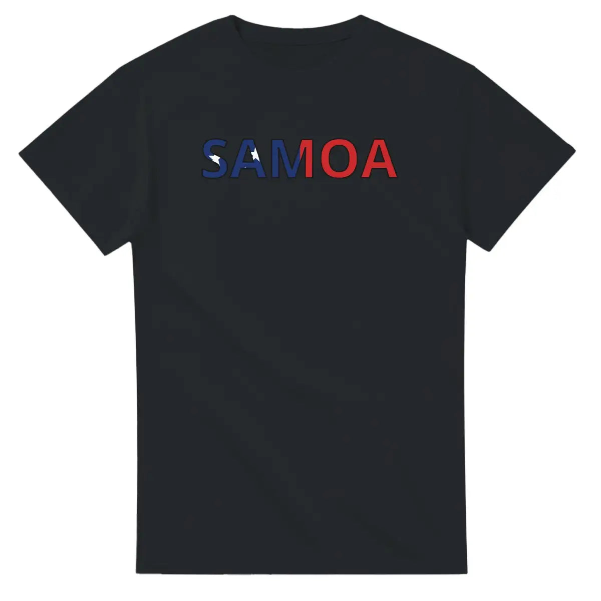 T-shirt Drapeau Samoa en écriture - Pixelforma 