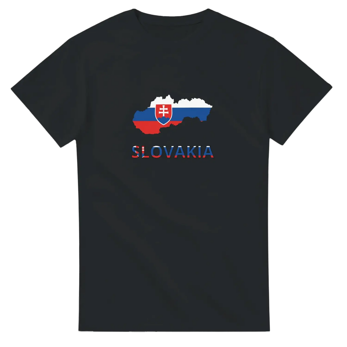 T-shirt drapeau slovaquie carte - pixelforma