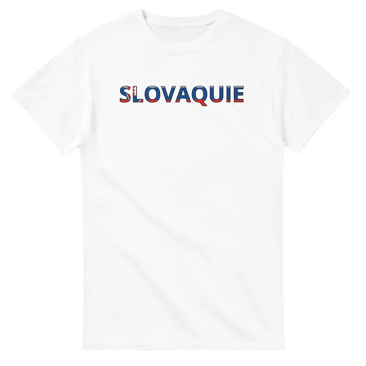 T-shirt Drapeau Slovaquie en écriture - Pixelforma 