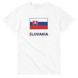 T-shirt Drapeau Slovaquie texte - Pixelforma 